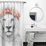 Cortina de baño Festival Lion