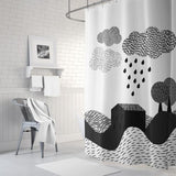 Cortina de baño La Casa en la Colina