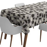 Mantel de Hule Irregular Geos Geometric Shapes Pattern