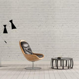 Papel Mural White Bricks