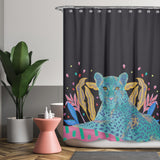 Cortina de Baño Leopardo