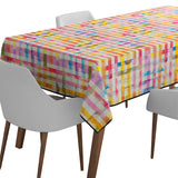Mantel de Hule Gingham Vichy Yellow