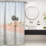 Cortina de Baño Pink Beach