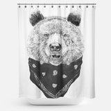 Cortina de baño Wild Bear