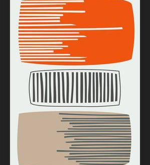 Cuadro Abstract Composition 1047