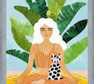 Cuadro Meditation With Thy Cat