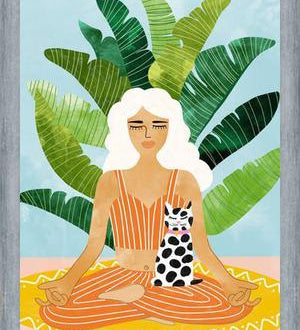 Cuadro Meditation With Thy Cat