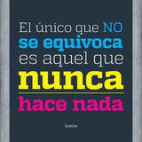 Cuadro NUNCA HACE NADA
