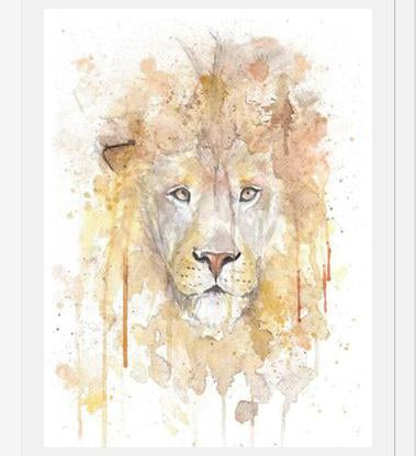 Cuadro Retrato de un León