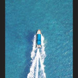Cuadro La lancha con techo mar