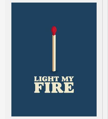 Cuadro Light My Fire