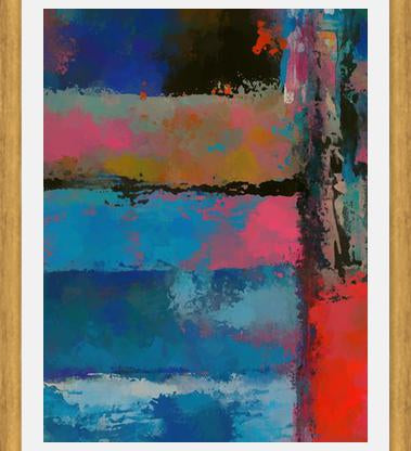Cuadro Rustic Geometric II