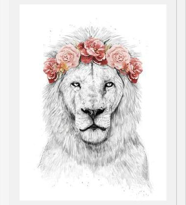 Cuadro Festival Lion
