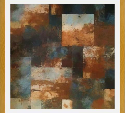 Cuadro Rustic Geometric