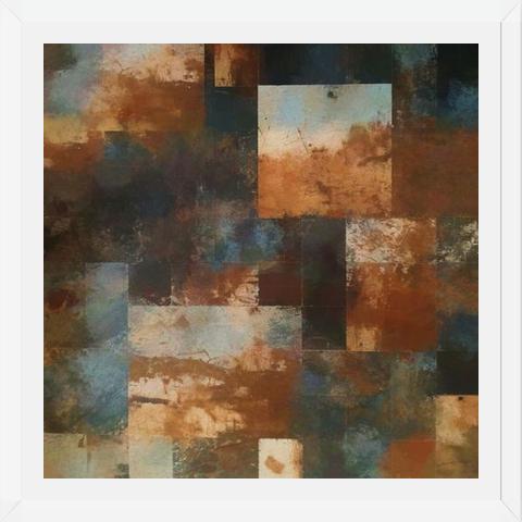 Cuadro Rustic Geometric
