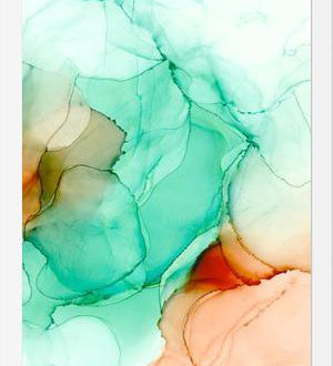 Cuadro Abstract Ink Movement II