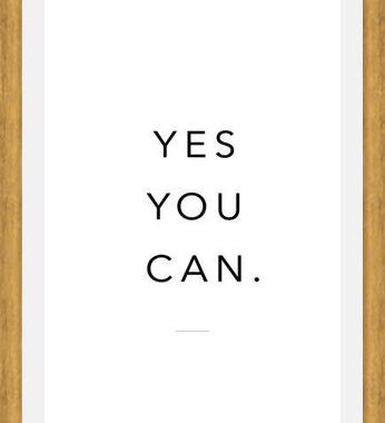 Cuadro Yes You Can
