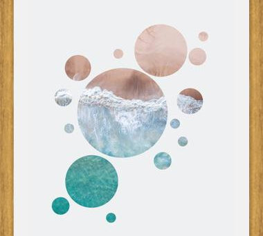 Cuadro Ocean Planets