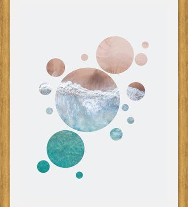 Cuadro Ocean Planets