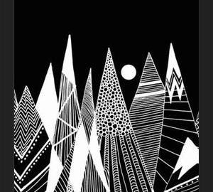 Cuadro Patterns in the mountains