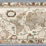 Cuadro Mapa Vintage