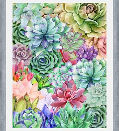 Cuadro Succulents Paradise