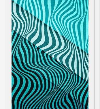 Cuadro Wild Stripes Green