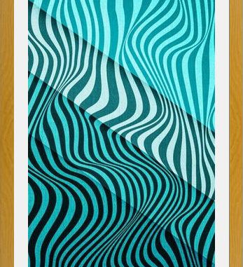 Cuadro Wild Stripes Green