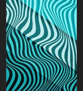Cuadro Wild Stripes Green