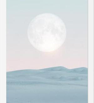 Cuadro Pastel desert II