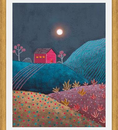 Cuadro Midnight landscape III