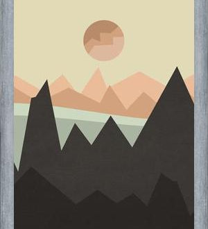 Cuadro Geometric landscape 03