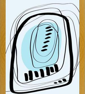 Cuadro Modern minimal forms 31