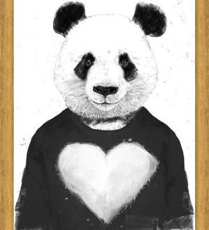 Cuadro Lovely Panda