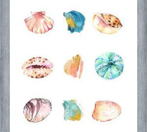 Cuadro Sea And Brush Strokes