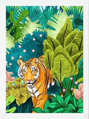 Cuadro Jungle Tiger