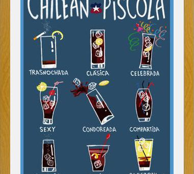 Cuadro Chilean Piscola