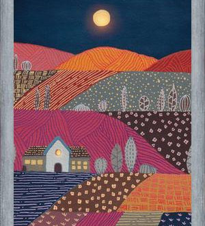 Cuadro Midnight landscape II