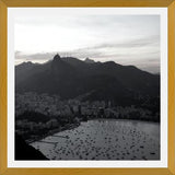 Cuadro Corcovado Sunset BW