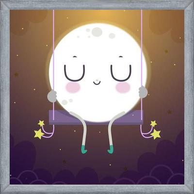 Cuadro Buenas noches dijo la luna
