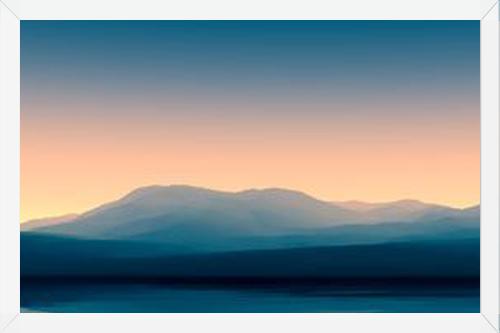 Cuadro Sunset in the Mountains 10
