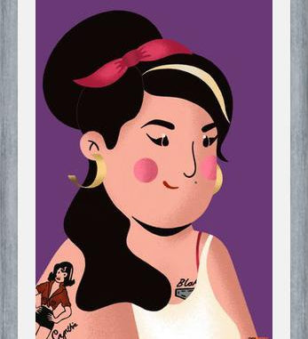 Cuadro Amy Winehouse