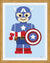Cuadro Capitán América Toy