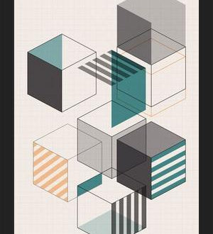 Cuadro Cubes 2