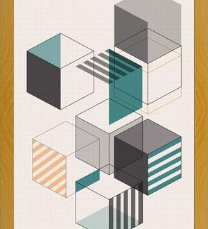 Cuadro Cubes 2