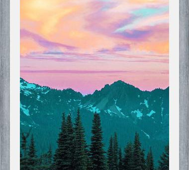 Cuadro Holographic Sky