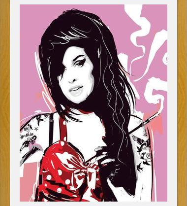 Cuadro Amy pop art