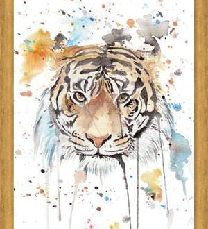 Cuadro Retrato de un Tigre