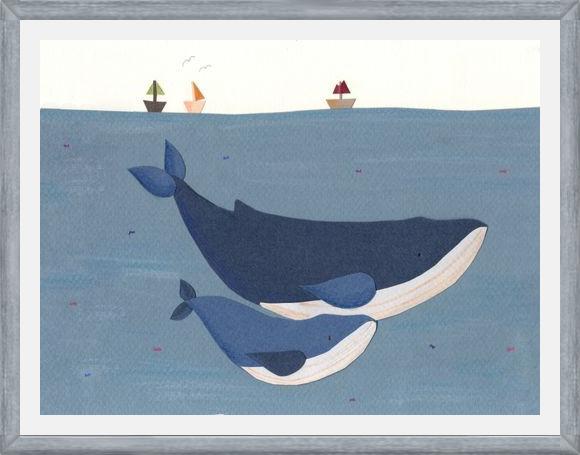 Cuadro Ballenas