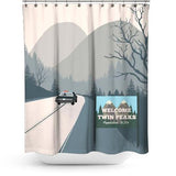 Cortina de Baño Welcome to Twin Peaks